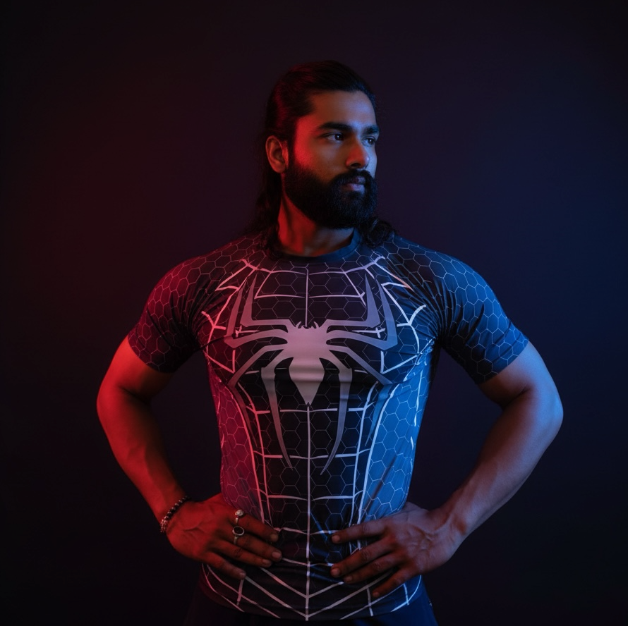 BLACK SPIDER-MAN COMPRESSOR  | ELATE SUPERHERO EDITION |